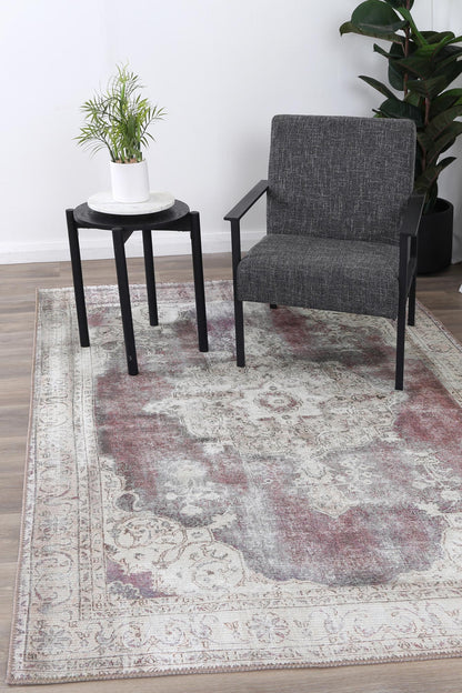 Babylon Isin Violet Washable Rug - VTL1192-00