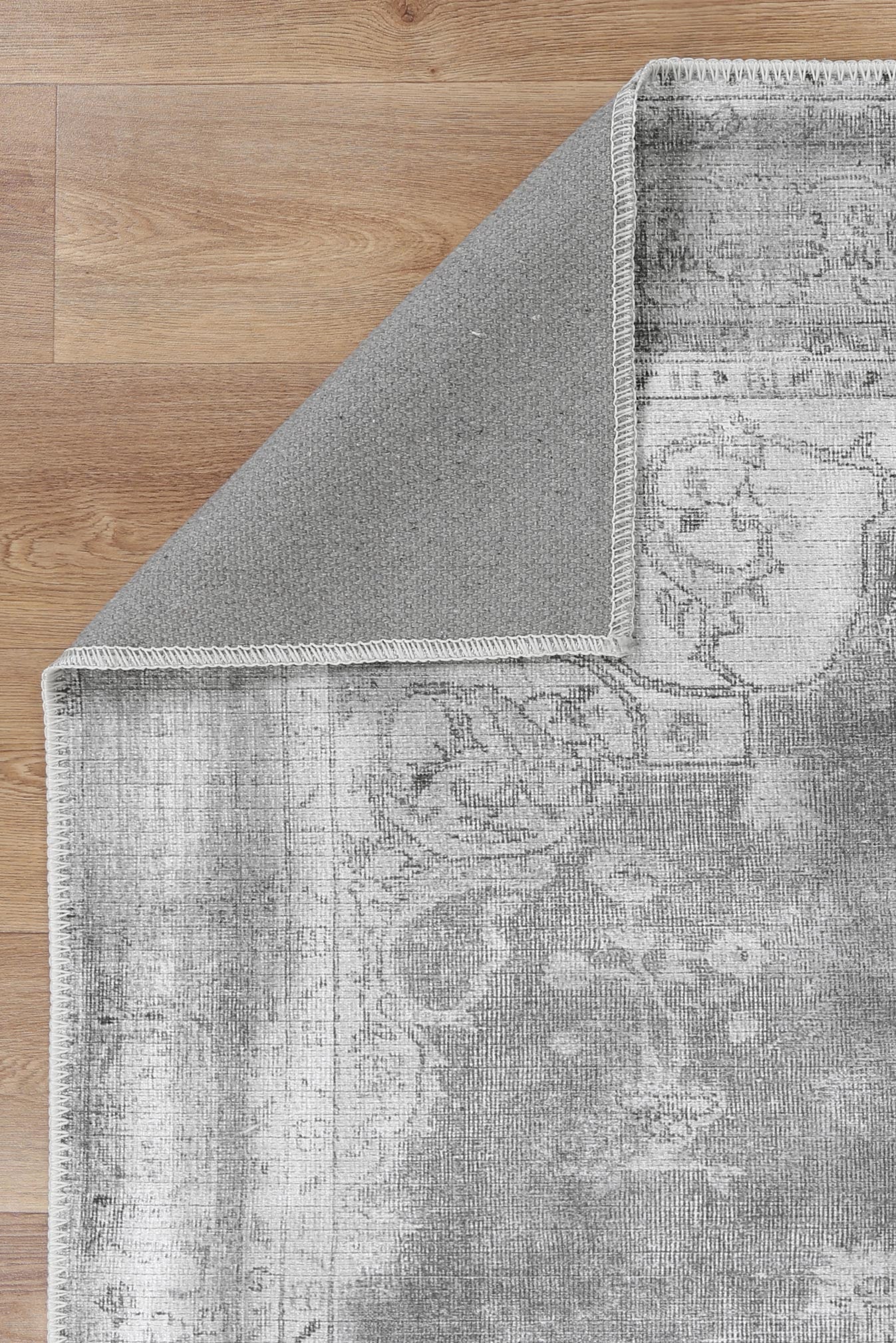 Babylon Isin Light Grey Washable Rug - VTL1192-01 – Mirra Interiors