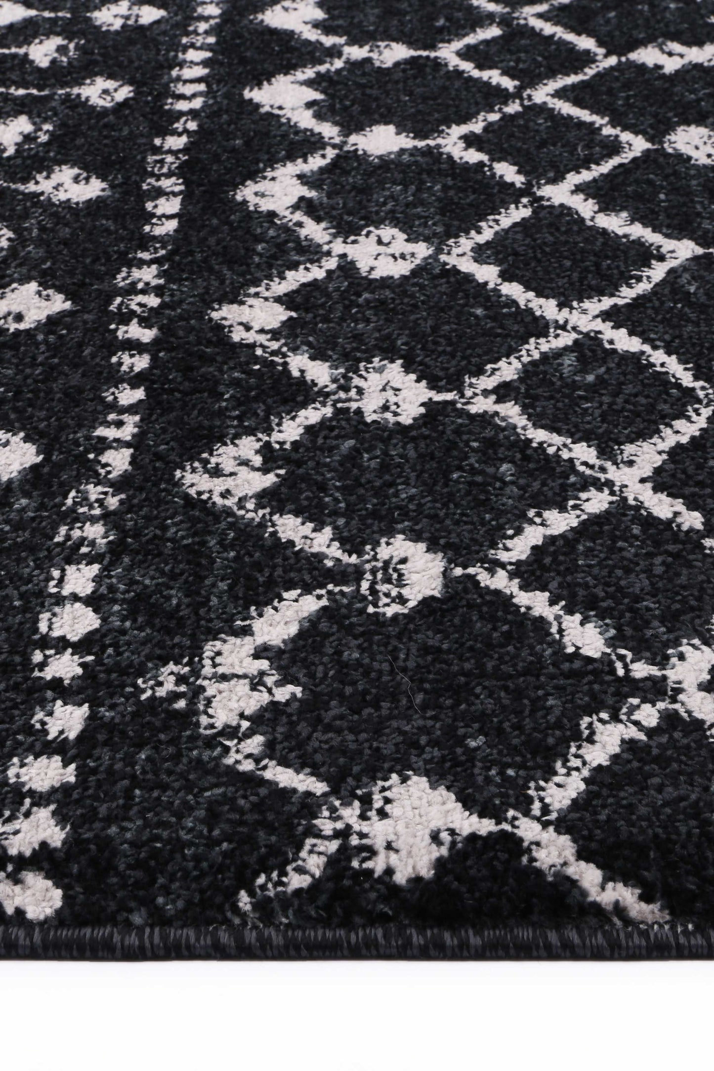 Bergen | Repeats Black and White Rug
