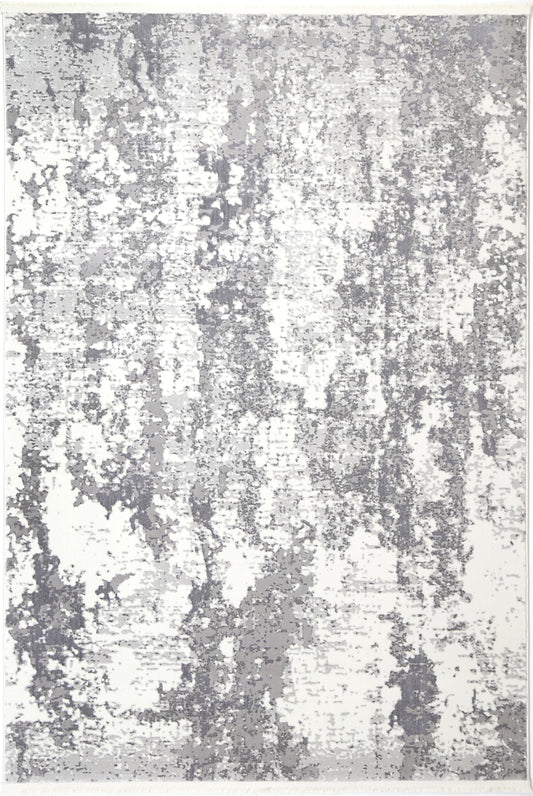 Bohemian Paradise One Modern Grey Rug - 01GREY