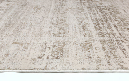 Bohemian Paradise Solid Beige Modern Rug - 02BEIG
