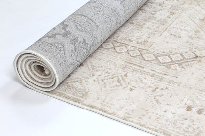 Bohemian Paradise Panel Beige Rug - 03BEIG