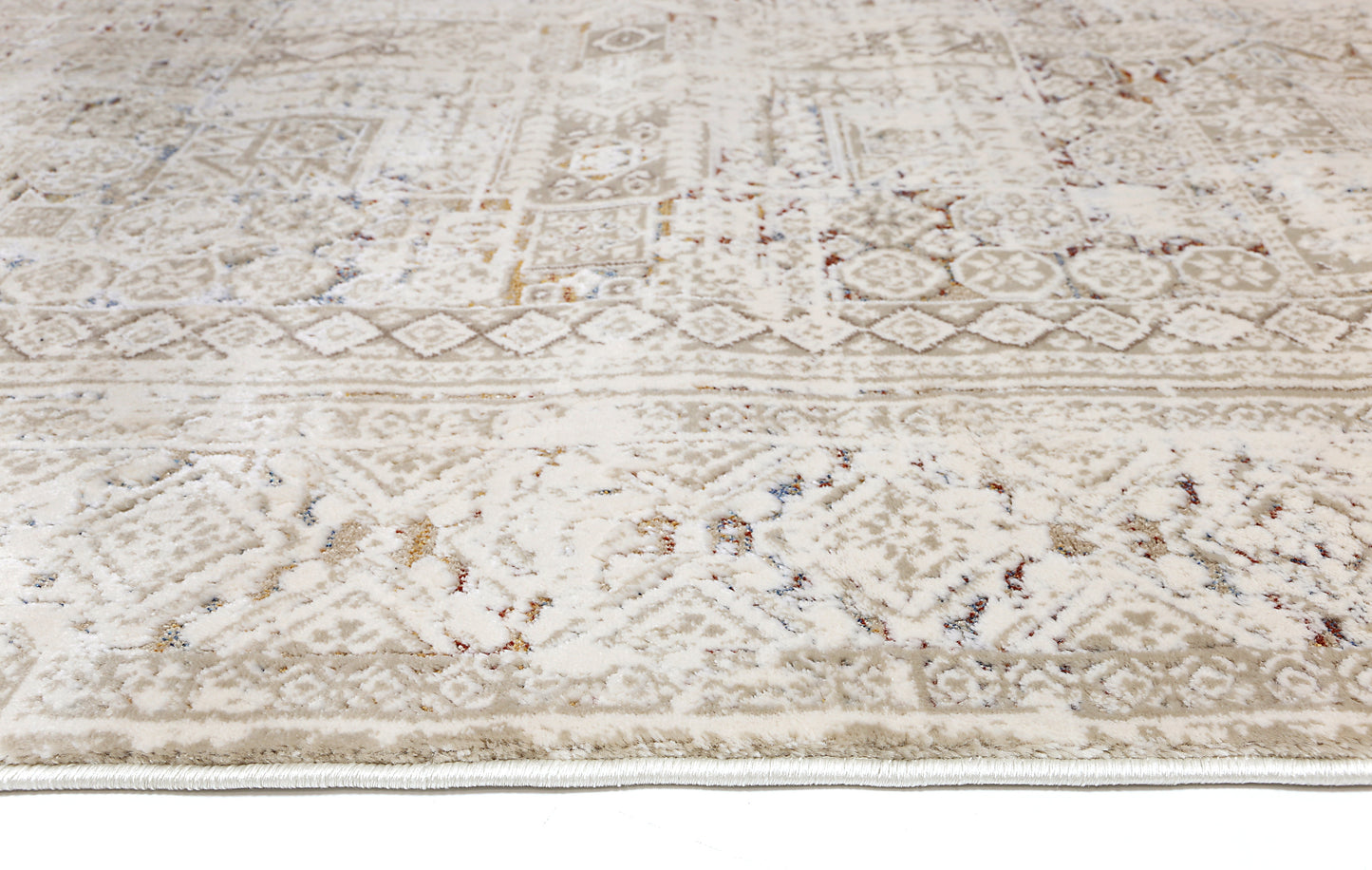 Bohemian | Paradise Panel Rug - Beige Multi