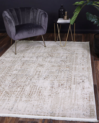 Bohemian | Paradise Panel Rug - Beige Multi