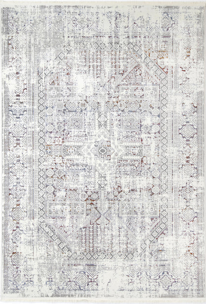 Bohemian | Paradise Panel Rug - Grey Multi