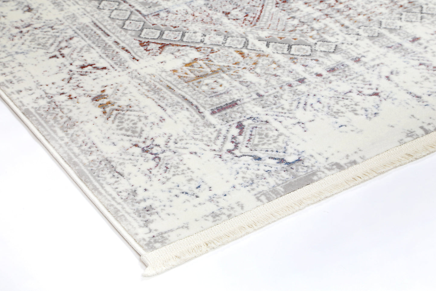 Bohemian | Paradise Panel Rug - Grey Multi