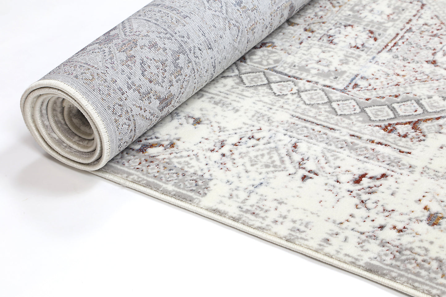 Bohemian | Paradise Panel Rug - Grey Multi