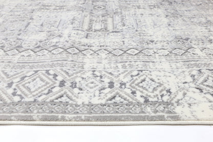 Bohemian Paradise Panel Grey Rug - 03GREY