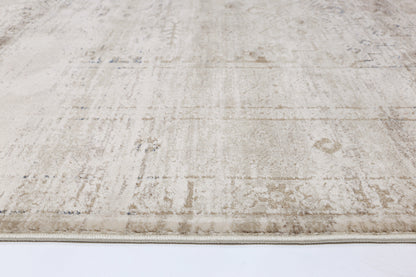 Bohemian Paradise Traditional Beige Blue Rug -04BBLU