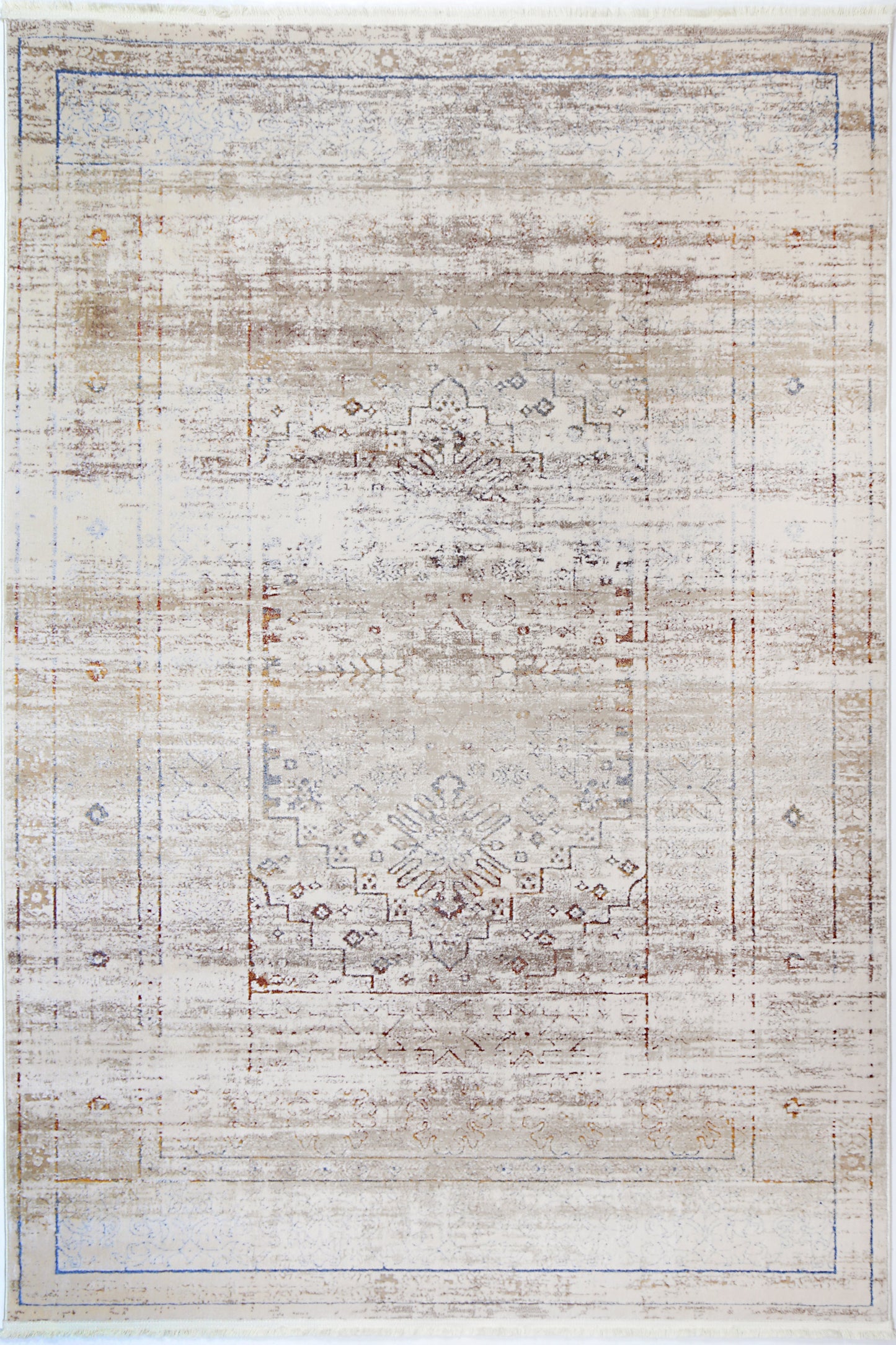 Bohemian Paradise Traditional Beige Multi Rug - 04BMUL