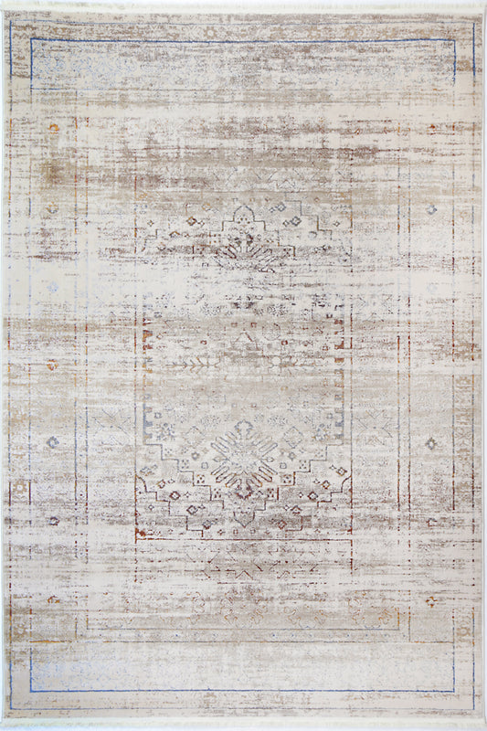 Bohemian Paradise Traditional Beige Multi Rug - 04BMUL