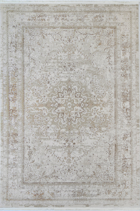 Bohemian | Paradise Vintage Medalion Rug - Beige