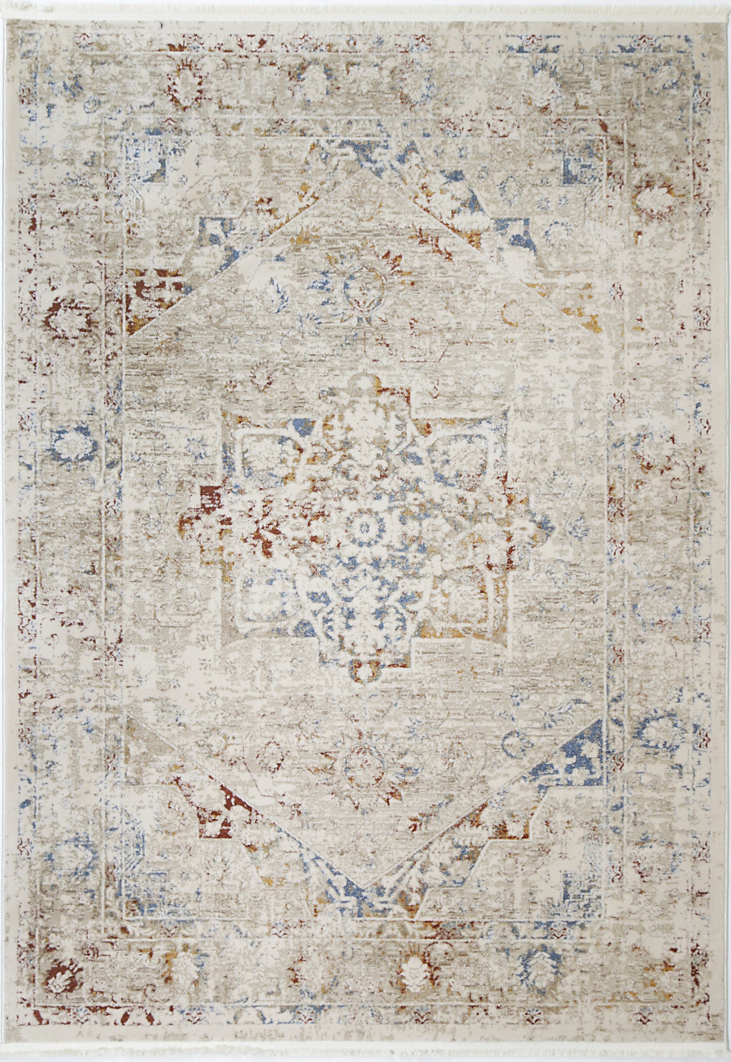 Bohemian | Paradise Classic Vintage Rug - Beige Multi