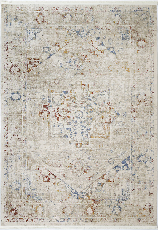 Bohemian | Paradise Classic Vintage Rug - Beige Multi