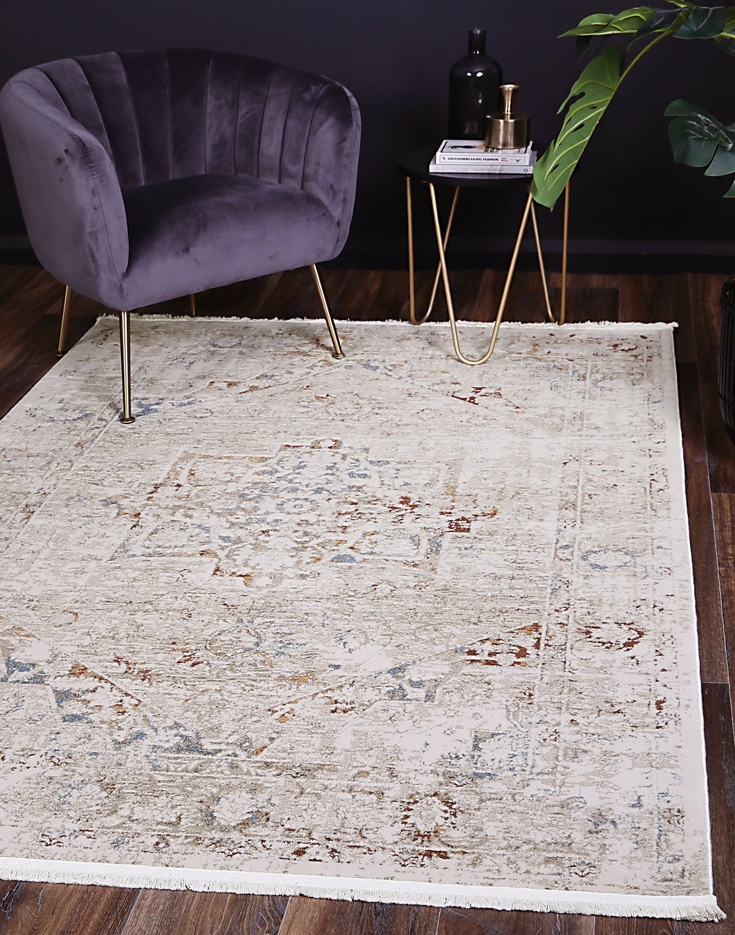 Bohemian | Paradise Classic Vintage Rug - Beige Multi