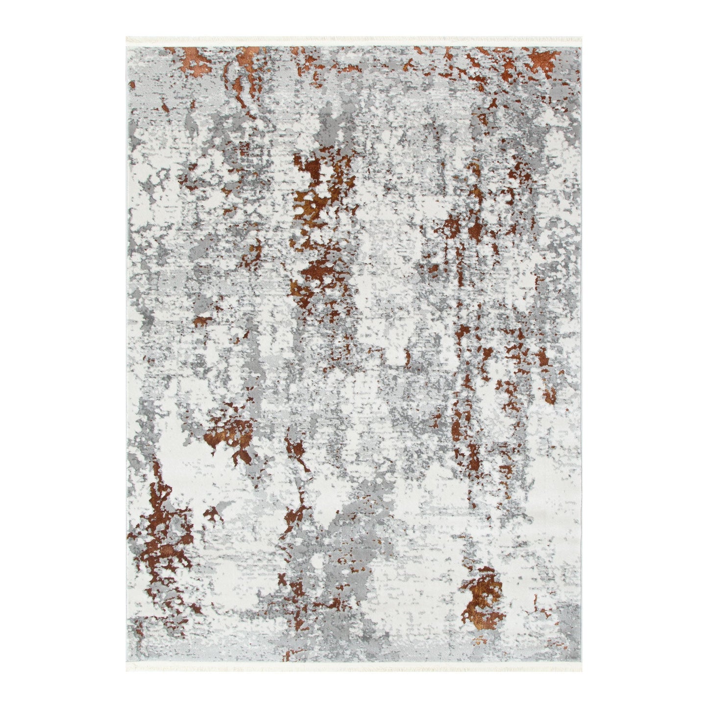 Bohemian Paradise One Modern Grey Terracotta Rug - 01GTER