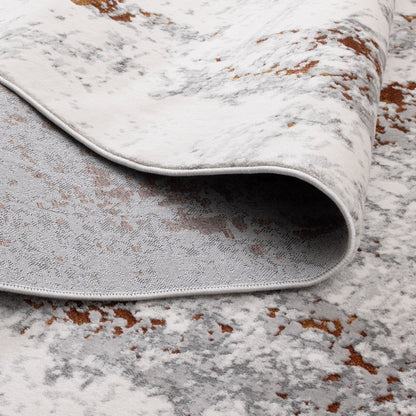 Bohemian Paradise One Modern Grey Terracotta Rug - 01GTER