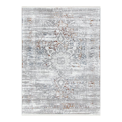 Bohemian Paradise Medalion Grey Multi Rug - 06GMUL