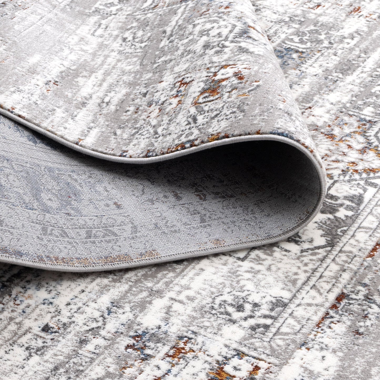 Bohemian Paradise Medalion Grey Multi Rug - 06GMUL