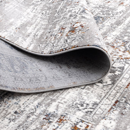 Bohemian Paradise Medalion Grey Multi Rug - 06GMUL