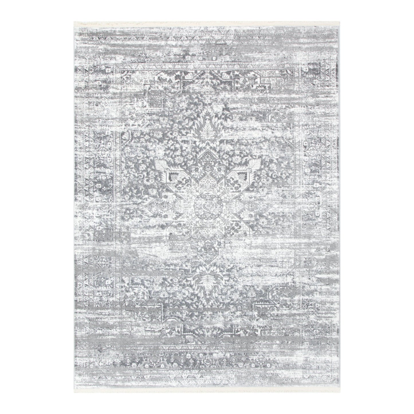 Bohemian Paradise Medalion Grey Rug - 06GREY