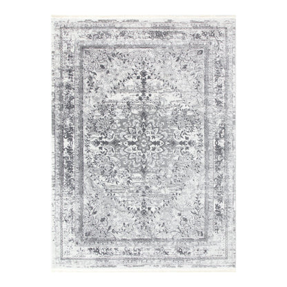 Bohemian Paradise Vintage Medalion Grey Rug - 08GREY