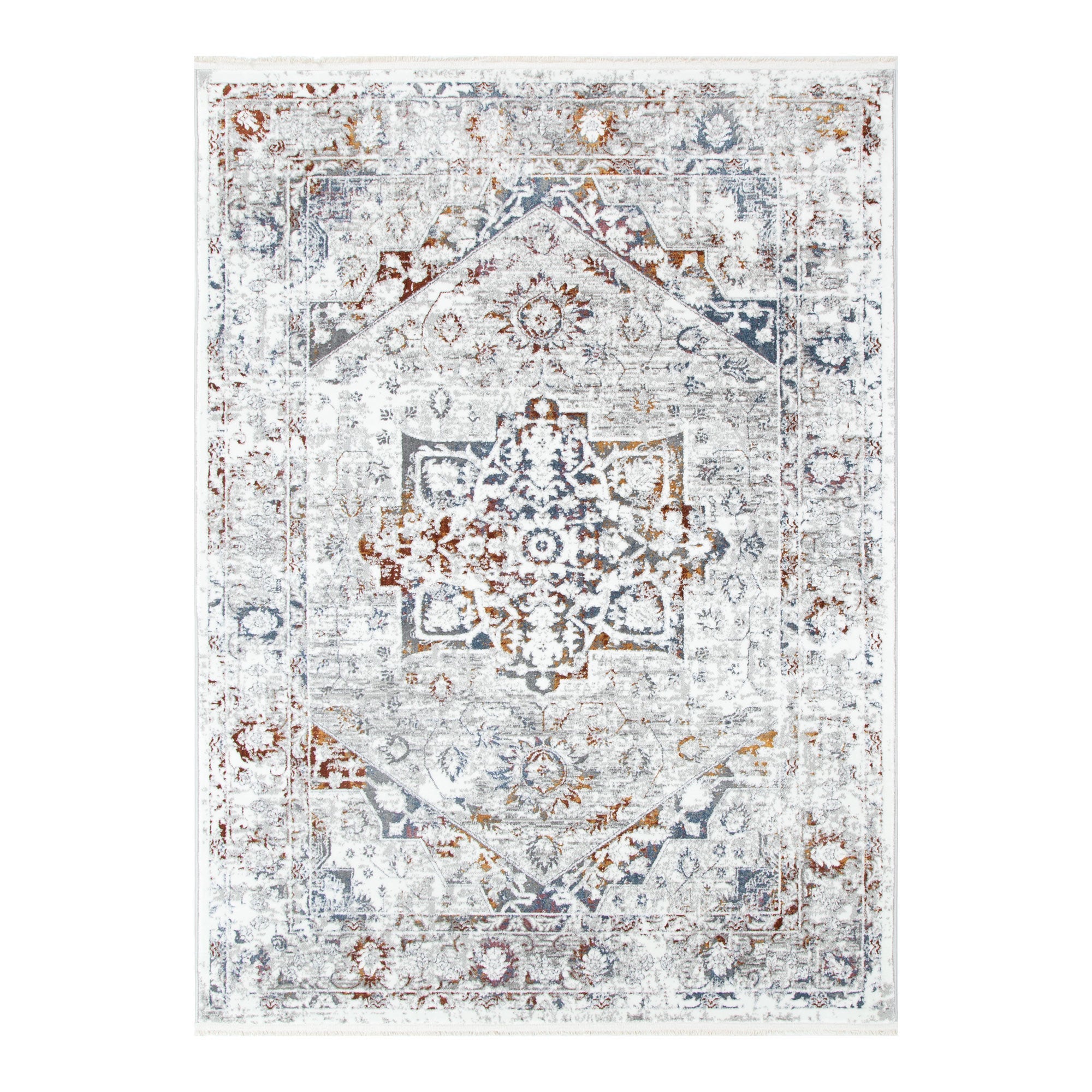 Bohemian Paradise Classic Vintage Grey Multi Rug - 09GMUL – Mirra Interiors