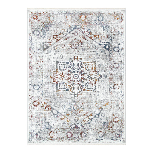 Bohemian Paradise Classic Vintage Grey Multi Rug - 09GMUL