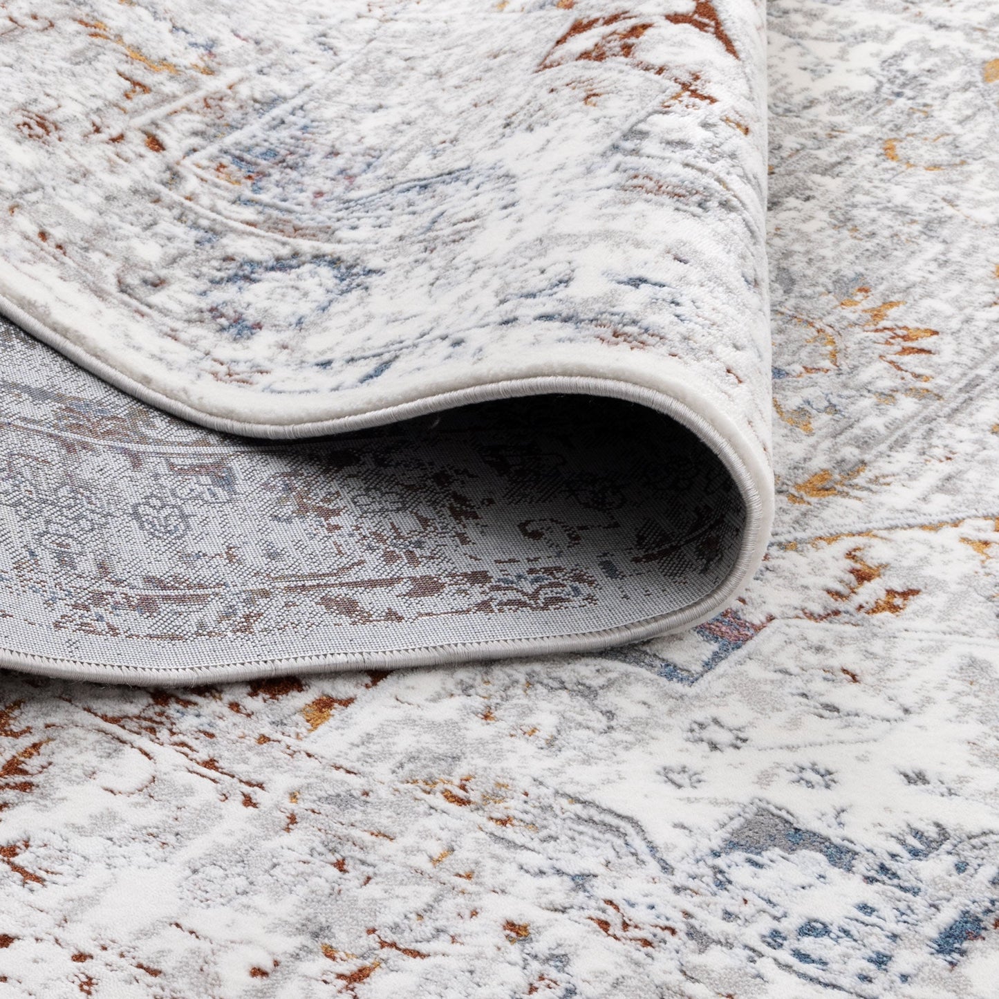 Bohemian Paradise Classic Vintage Grey Multi Rug - 09GMUL