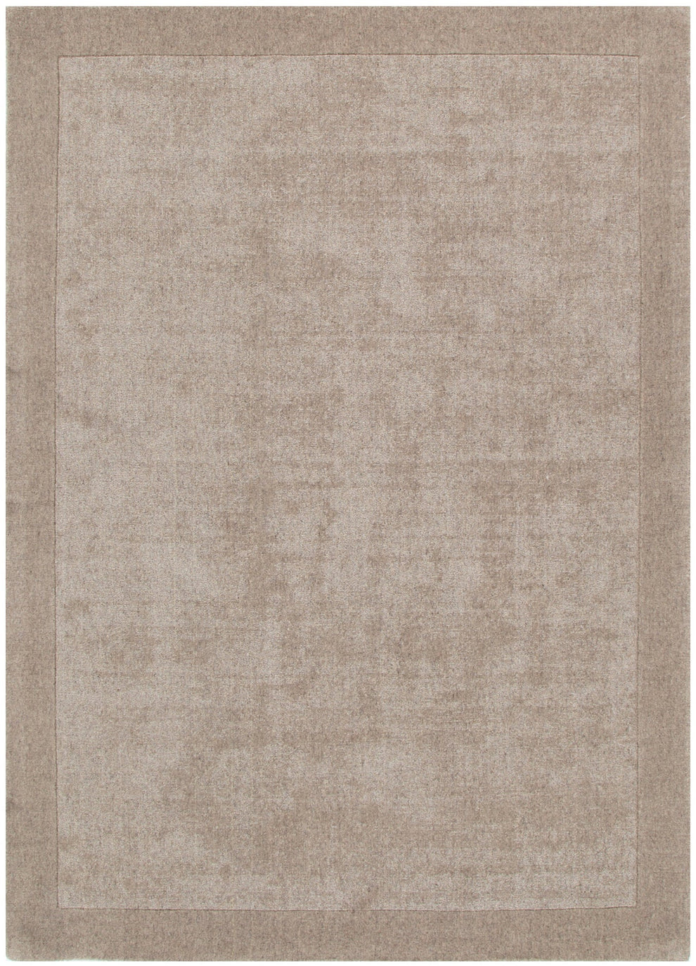 Sedona Camel Border Wool Rug – Mirra Interiors