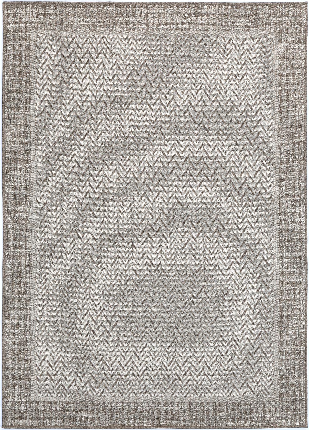 Capri | Weiss Boarder Jute Rug - Natural