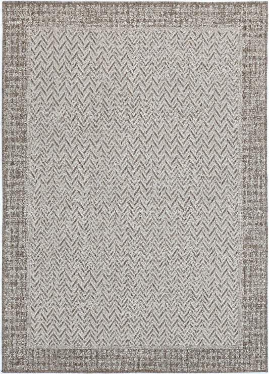 Capri | Weiss Boarder Jute Rug - Natural