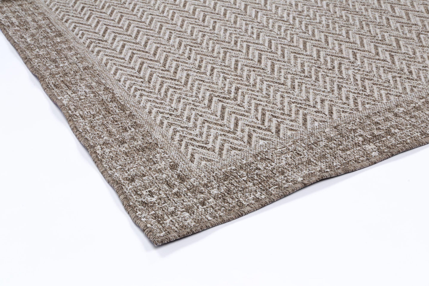 Capri | Weiss Boarder Jute Rug - Natural