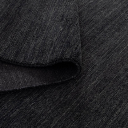 Charleston Hand-Knotted Wool Rug Charcoal