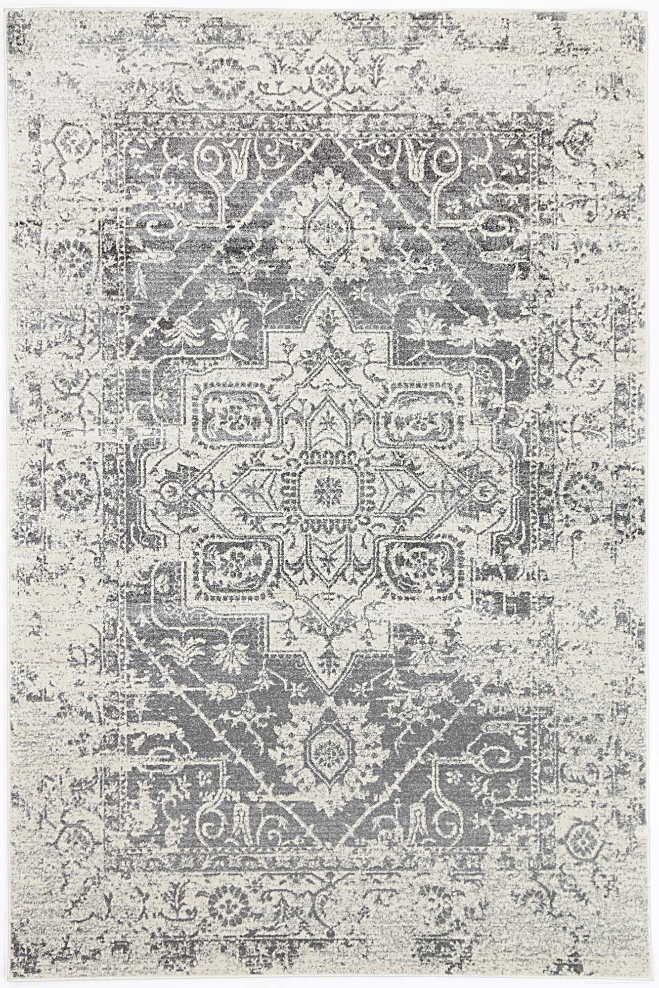 Delicate | Audrey Rug - Ivory & Grey