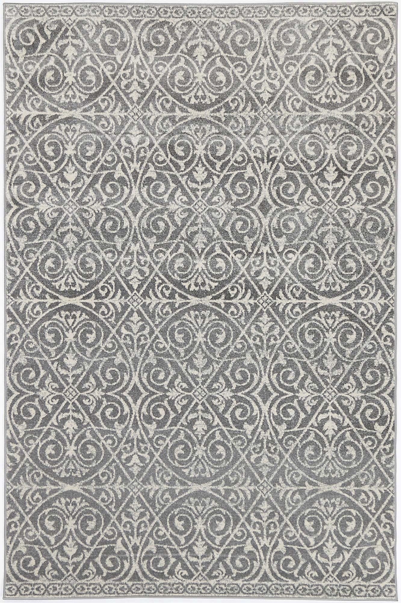 Delicate | Katherine Rug - Grey & Ivory