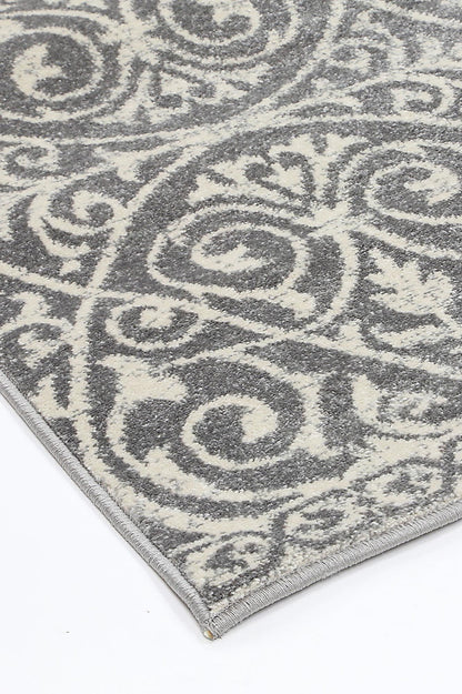 Delicate | Katherine Rug - Grey & Ivory