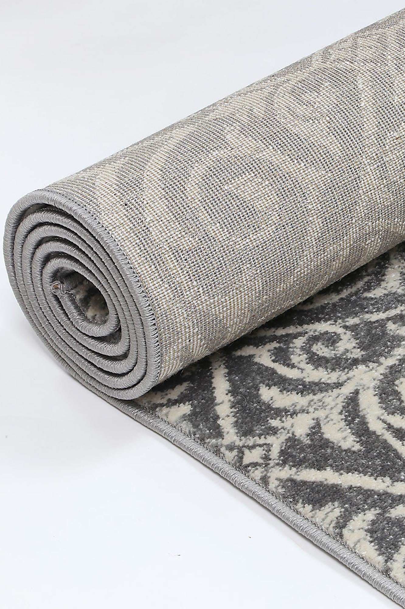 Delicate | Katherine Rug - Grey & Ivory