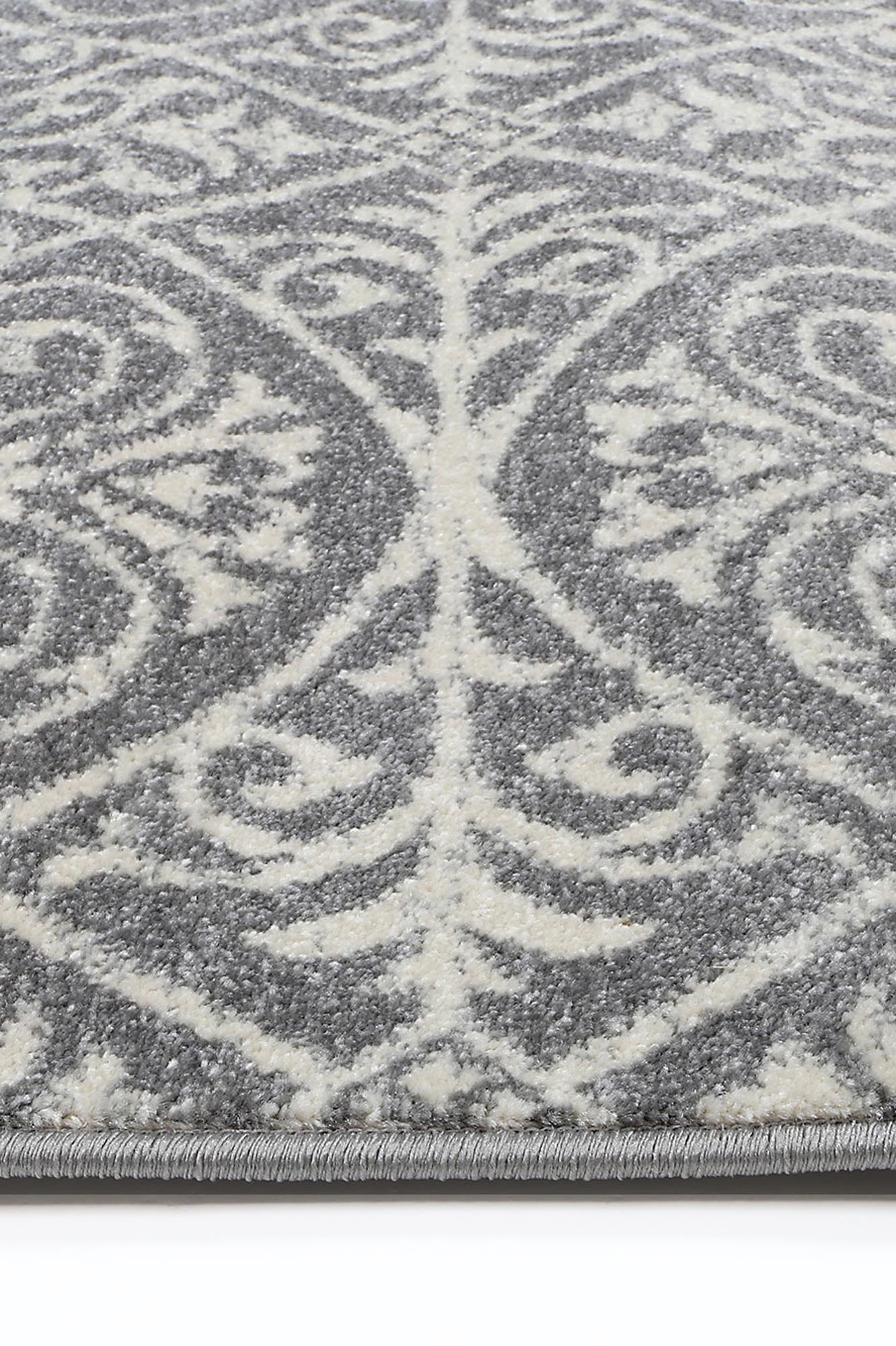 Delicate | Katherine Rug - Grey & Ivory