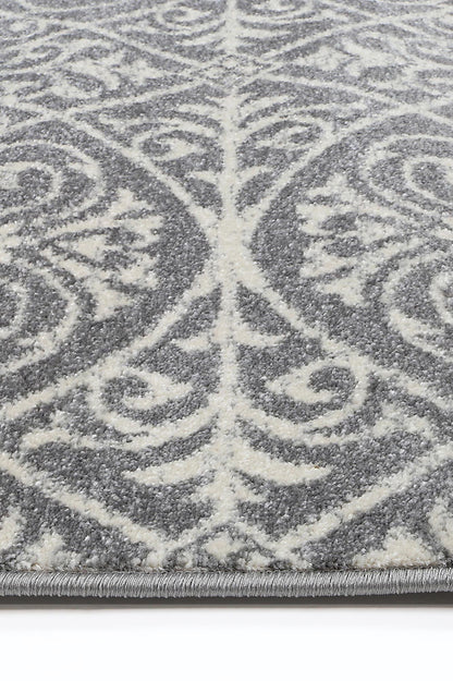 Delicate | Katherine Rug - Grey & Ivory