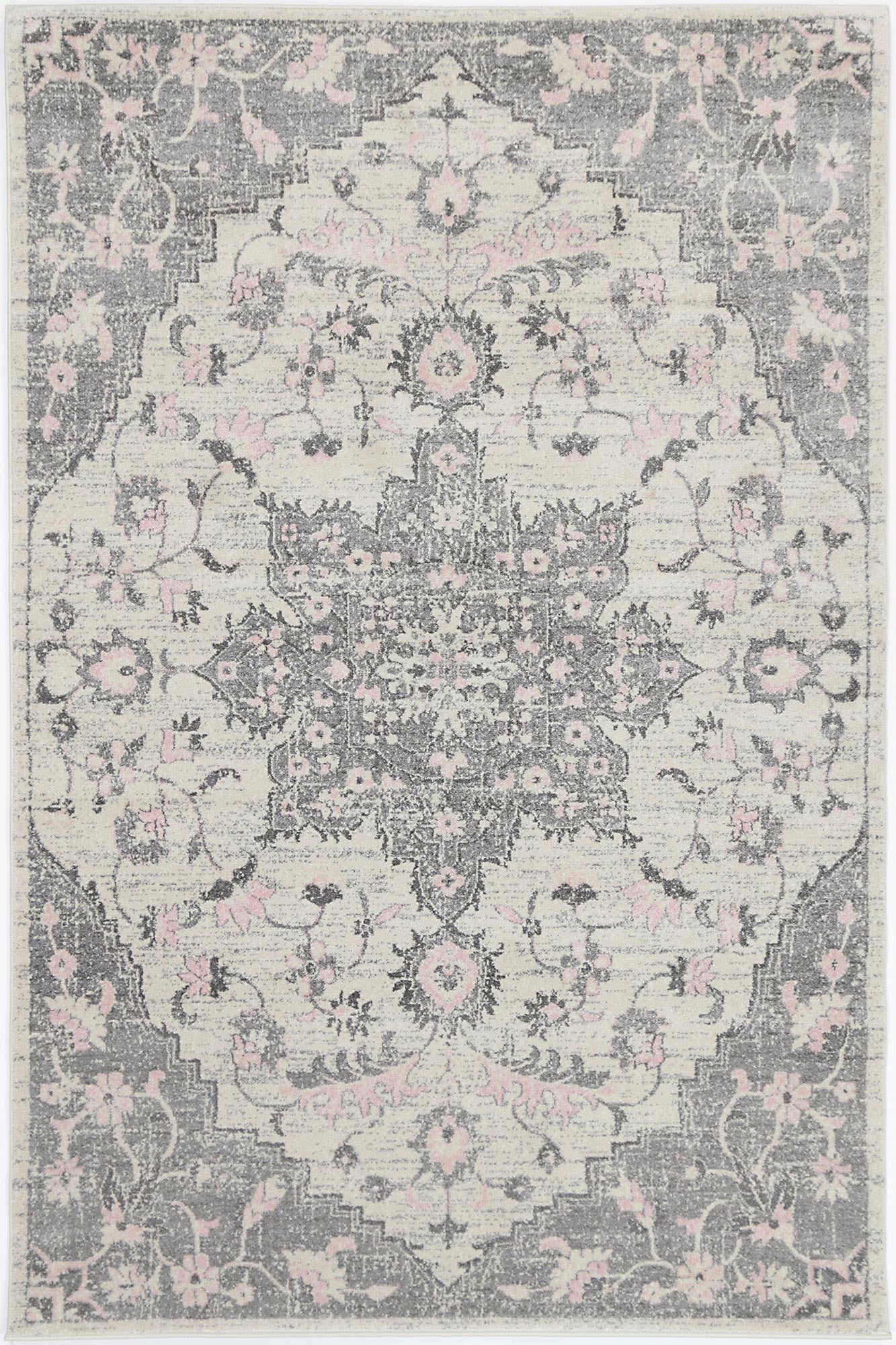 Delicate | Madeleine Rug - Grey & Ivory