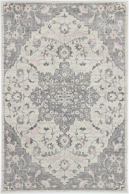 Delicate | Madeleine Rug - Grey & Ivory