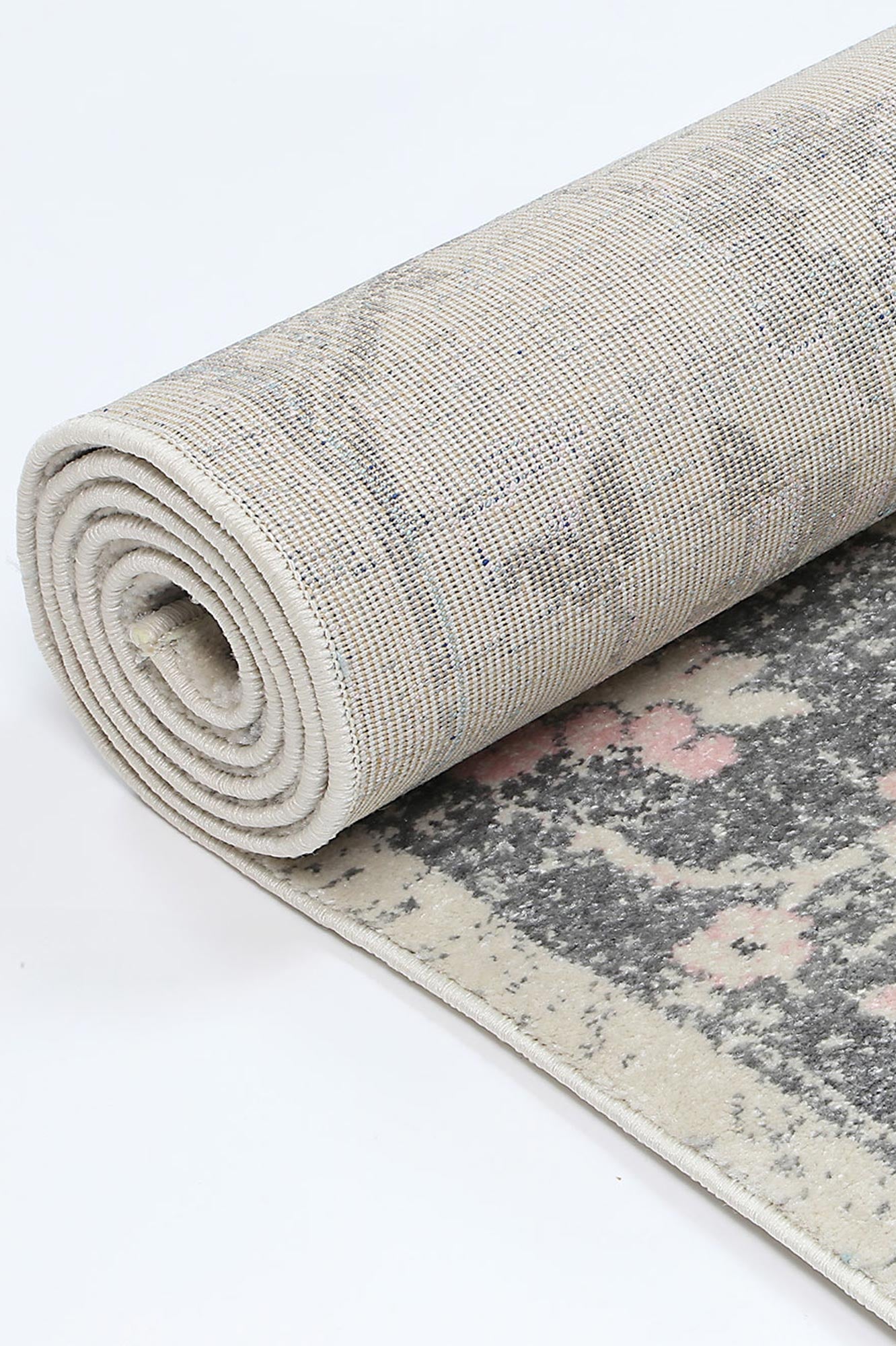 Delicate | Madeleine Rug - Grey & Ivory