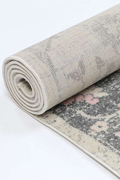 Delicate | Madeleine Rug - Grey & Ivory