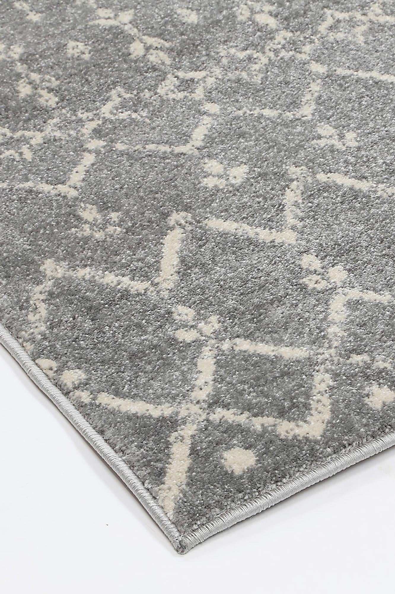 Delicate | Cassiday Rug - Grey & Ivory