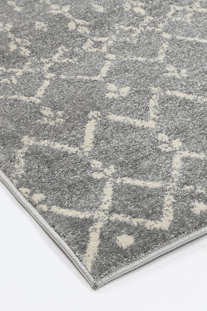 Delicate | Cassiday Rug - Grey & Ivory