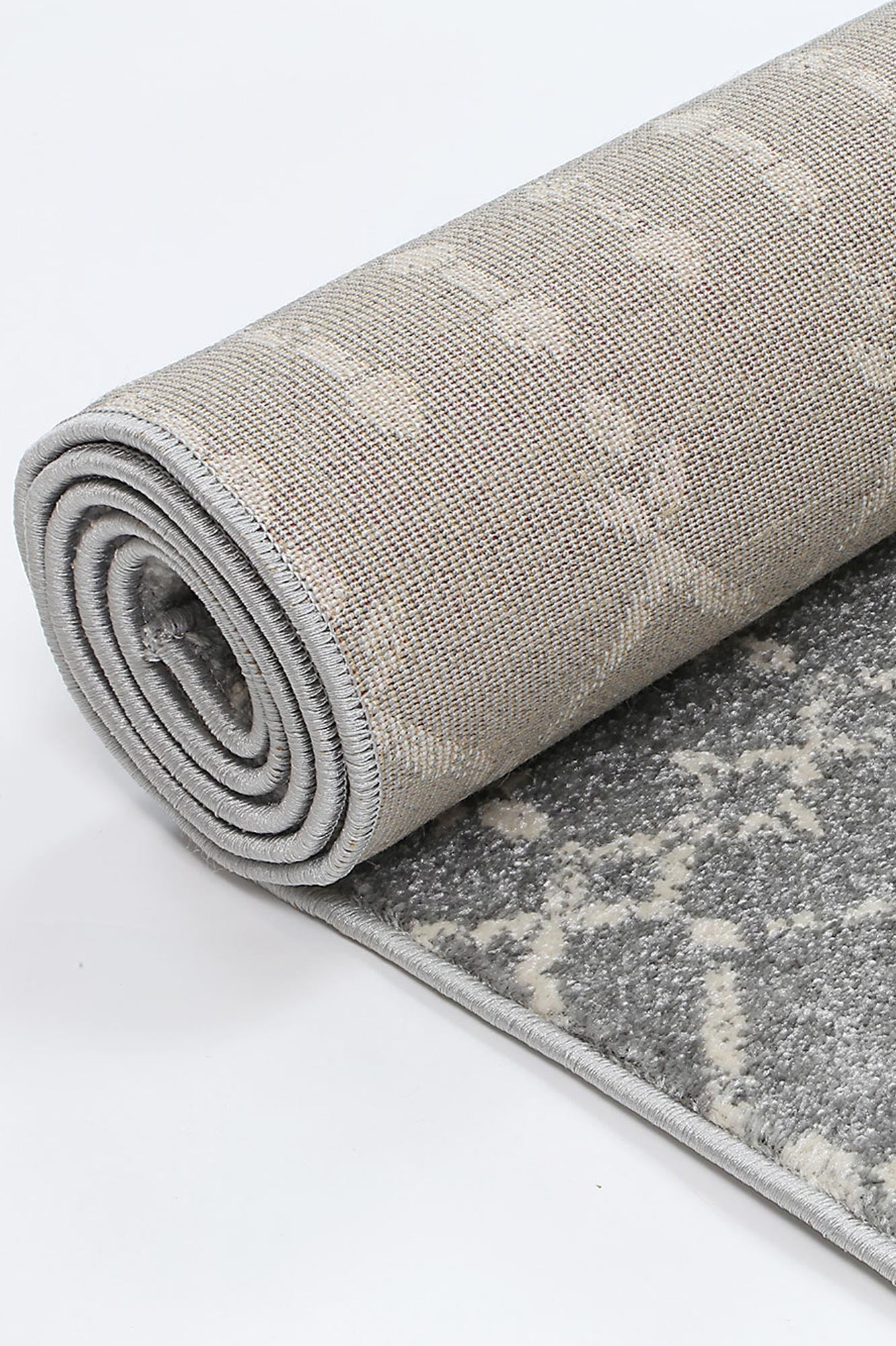 Delicate | Cassiday Rug - Grey & Ivory