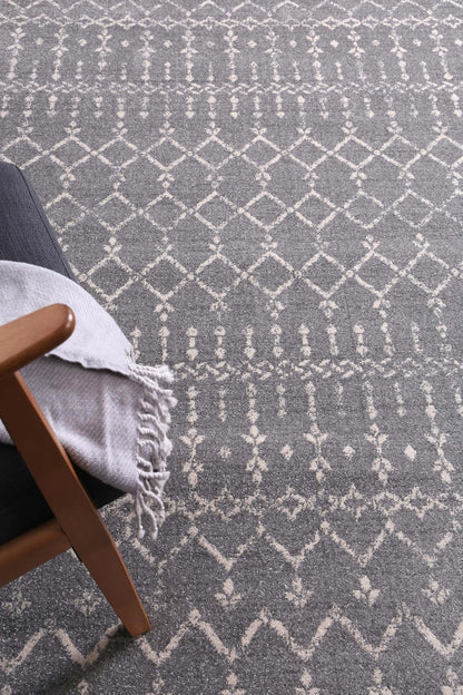 Delicate | Cassiday Rug - Grey & Ivory