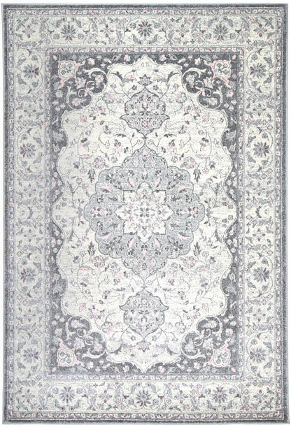 Delicate | Traditional Rug - Grey