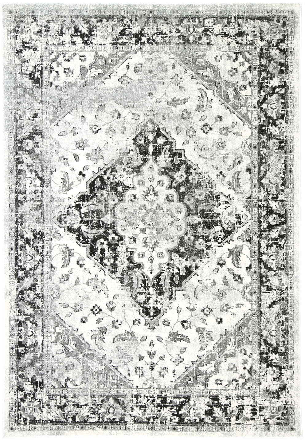 Delicate | Abundance Rug - Grey